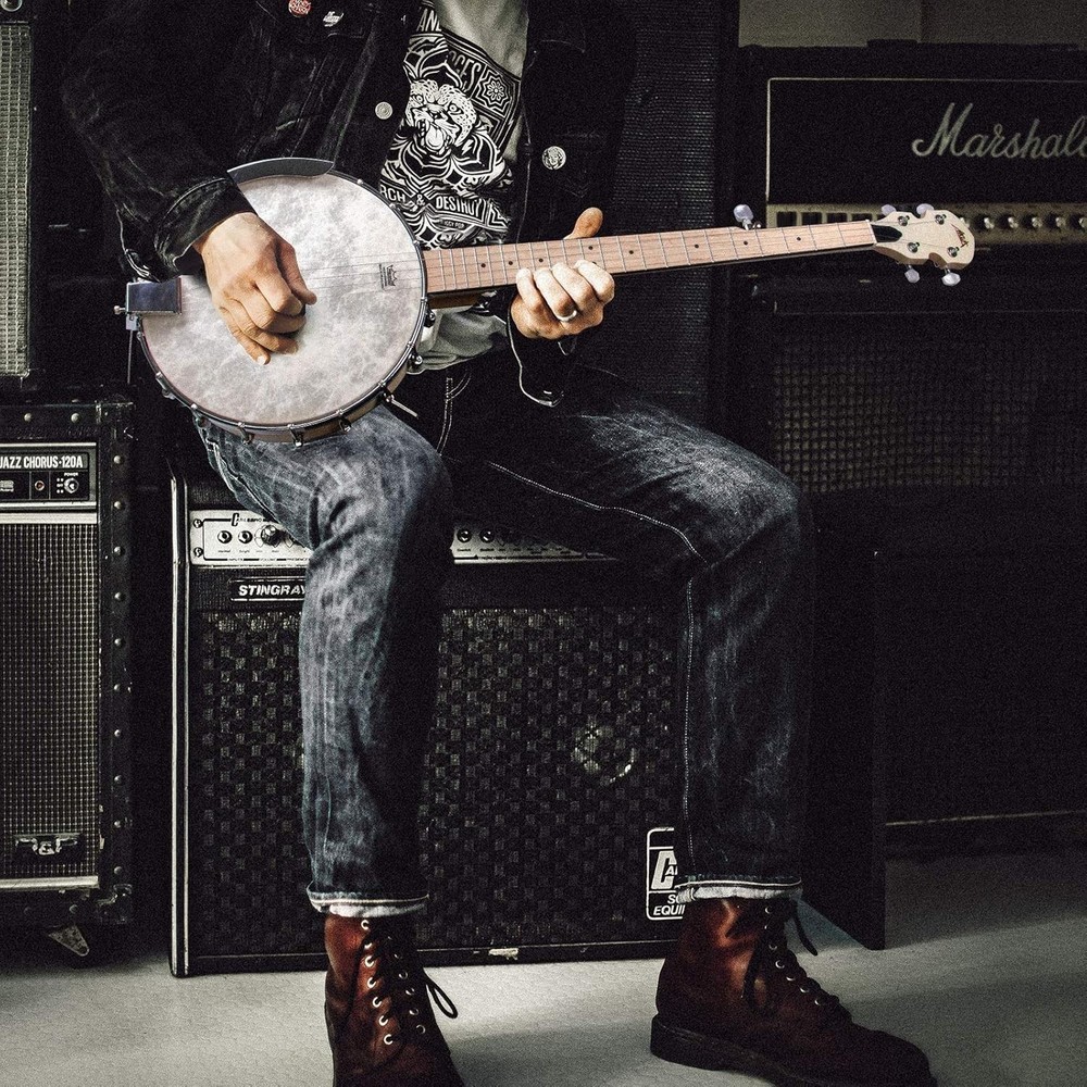 Complete 5-String Banjo Set: Open Back Design & Accessories Included