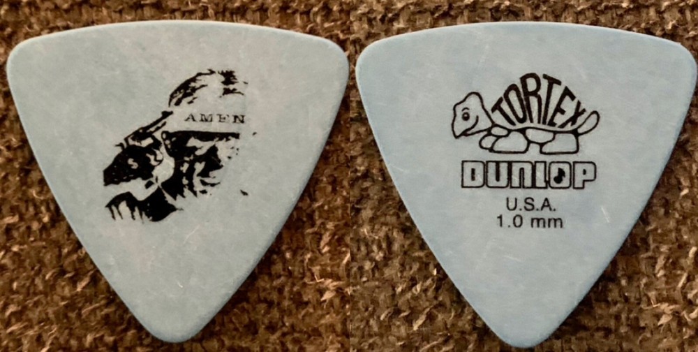AMEN Guitar Pick Tour Pic Picks Plectrum Alt Metal Punk LA PIGGY D RONALD MAYO