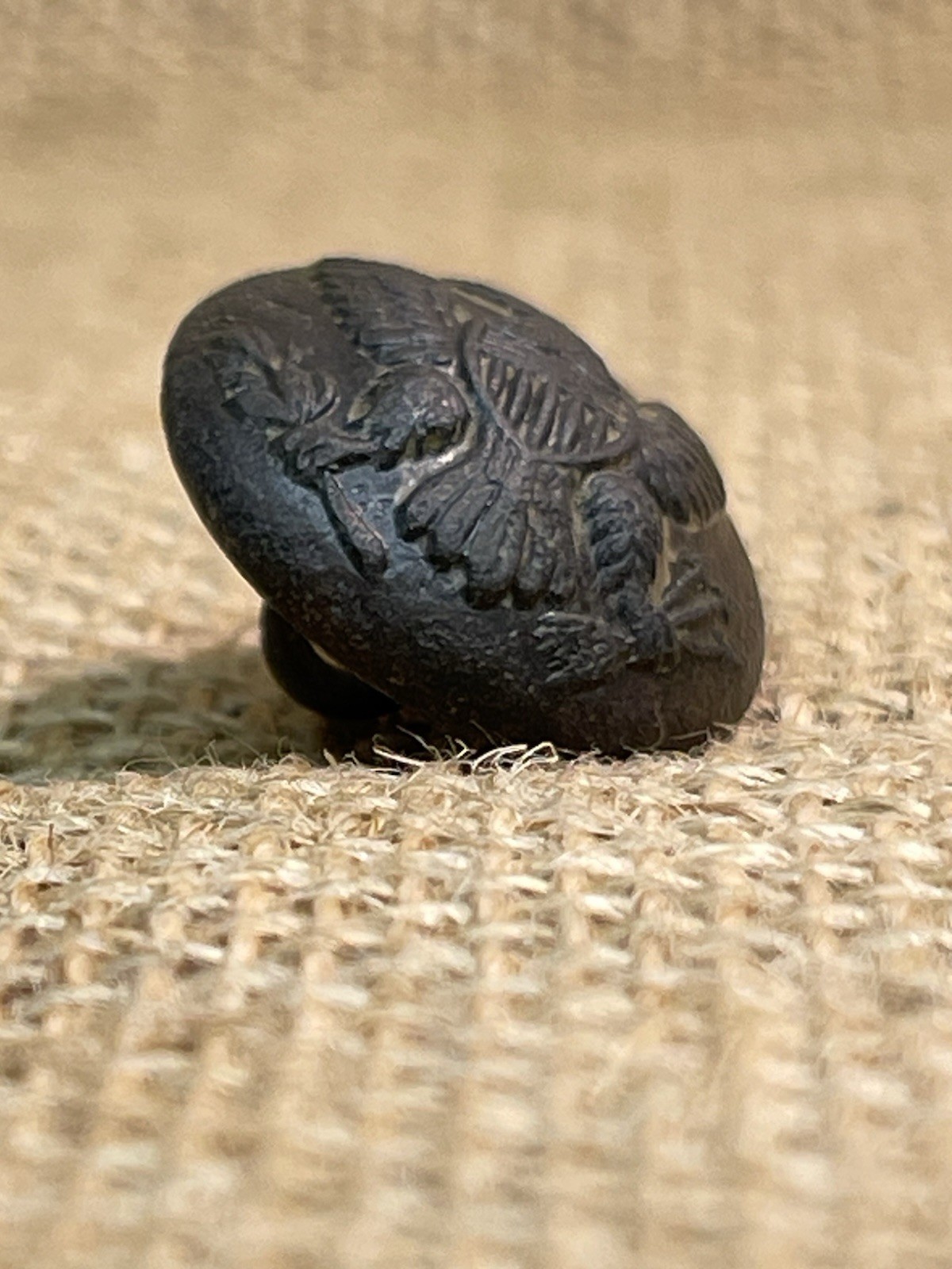 Excellent Dug Civil War Eagle Coat Button Dug At Kennesaw Mtn Georgia Complete