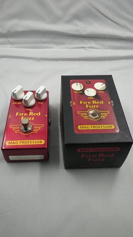 MAD PROFESSOR FIRE RED FUZZ EFFECTOR 540730