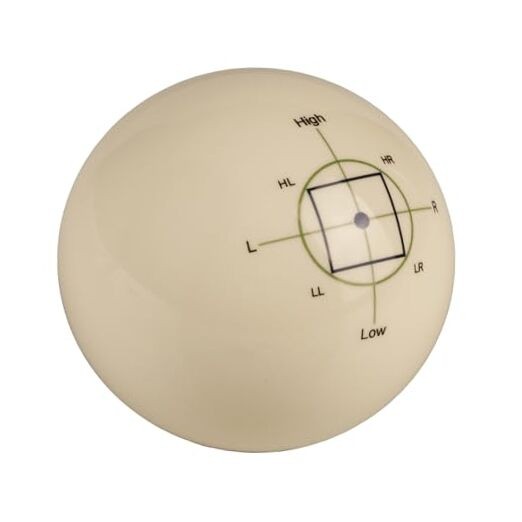 Training Cue Ball for Billards