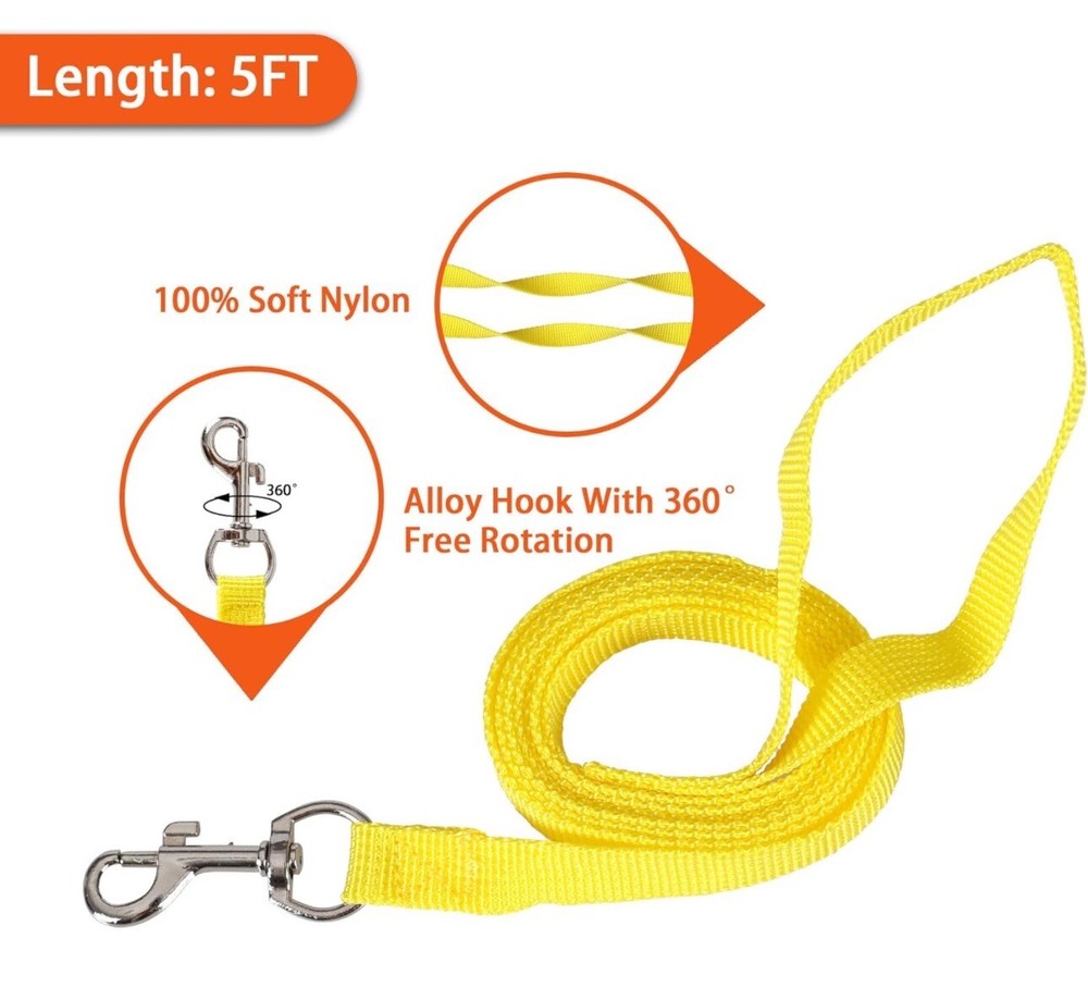 Dog Harness with Leash Set,No Pull Adjustable Reflective Step-in Puppy Harness