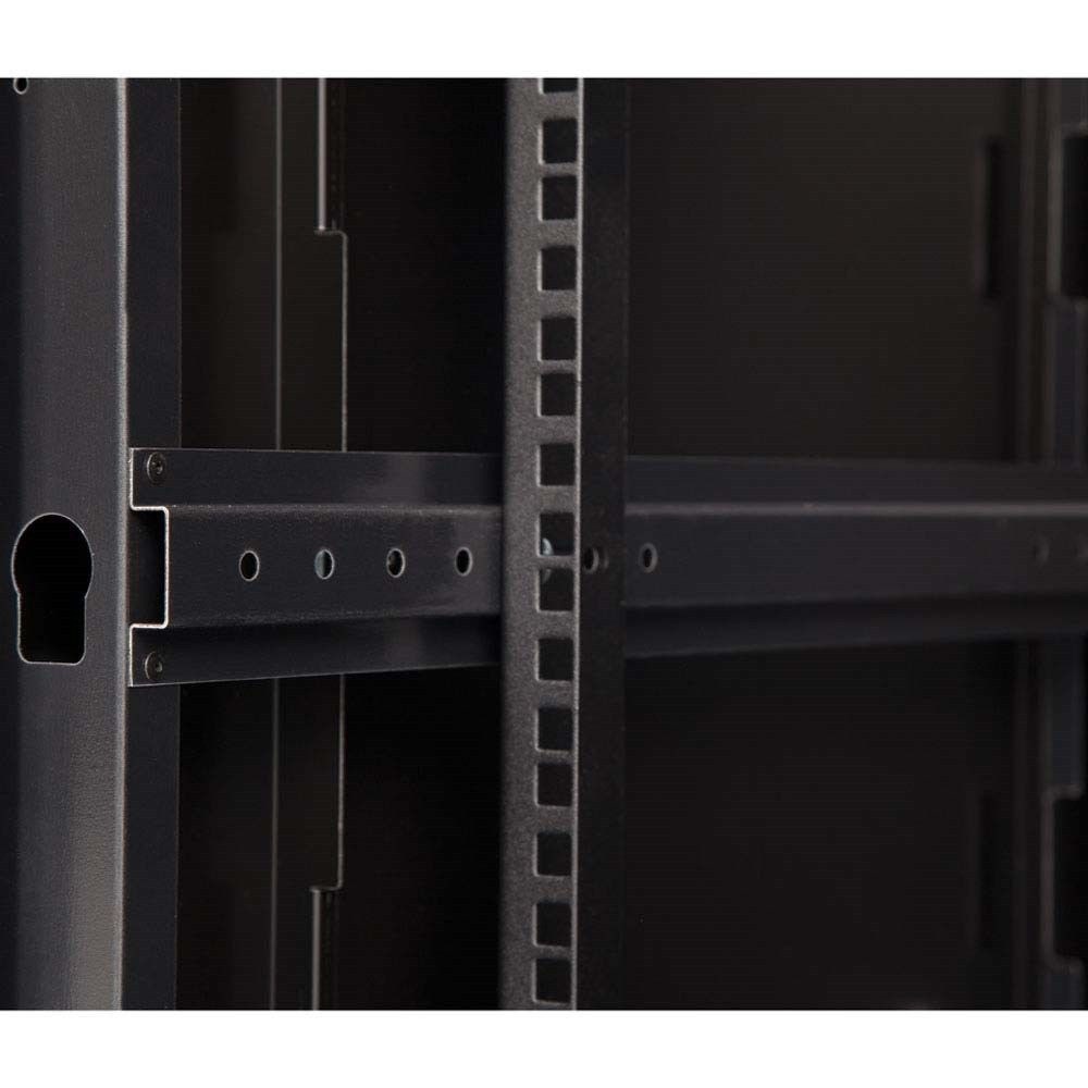 Kendall Howard 22U LINIER® Server Cabinet Solid/Convex 24" Depth 3104-3-024-22