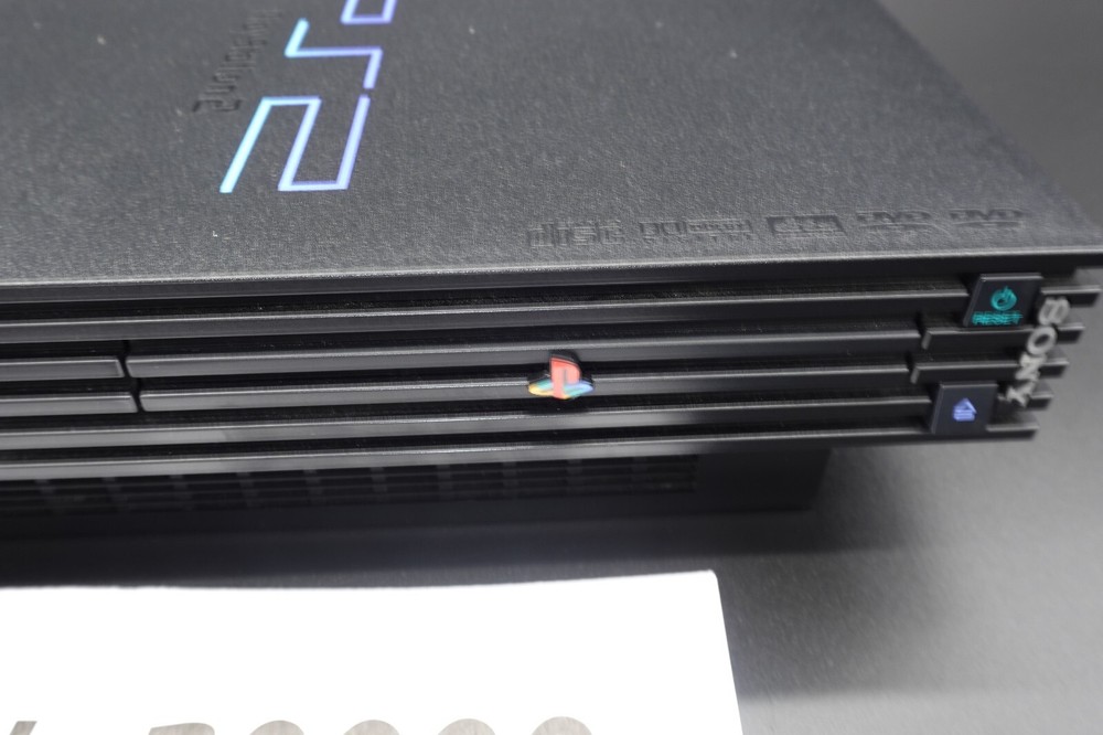 Sony PlayStation2 PS2 black SCPH-30000 Console controller Cable Working NTSC-J