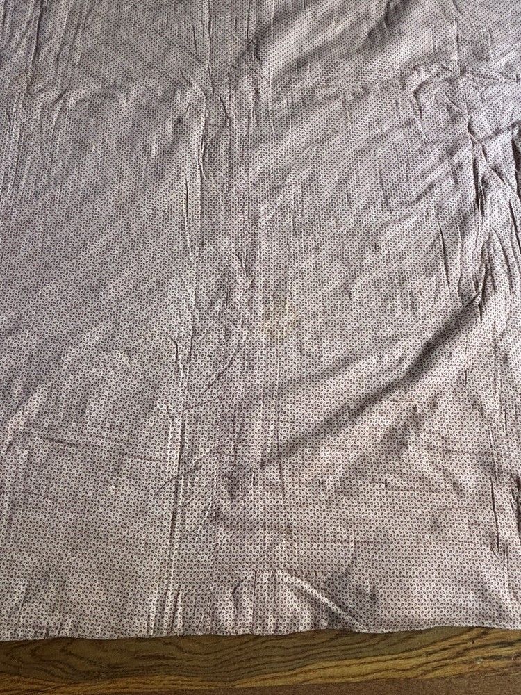 Antique Hand Stitched Quilt 75” X 82”