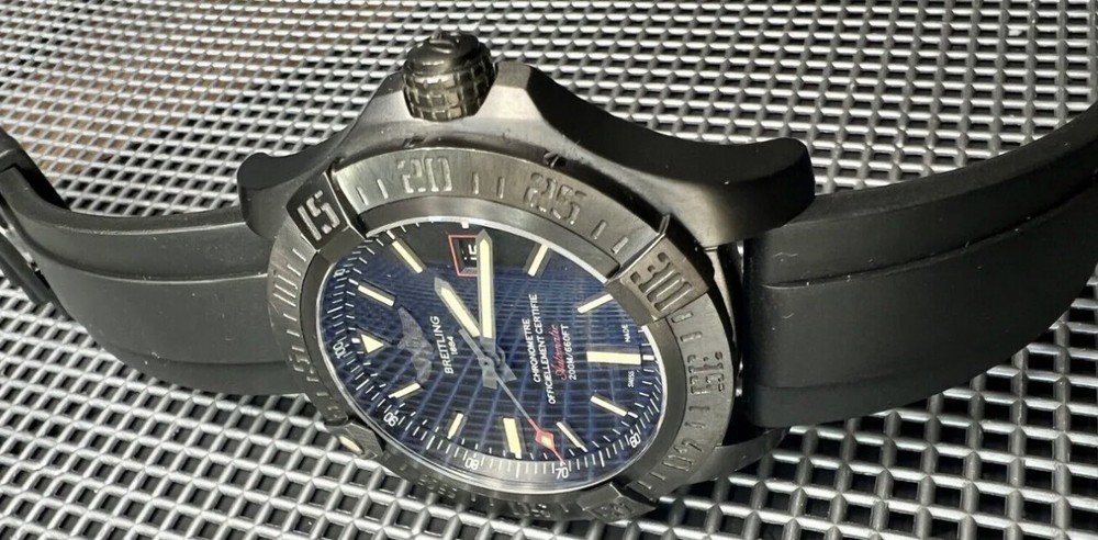 BLACK Vulcanized Caoutchouc rubber Strap Band Straight Edge Quick Release