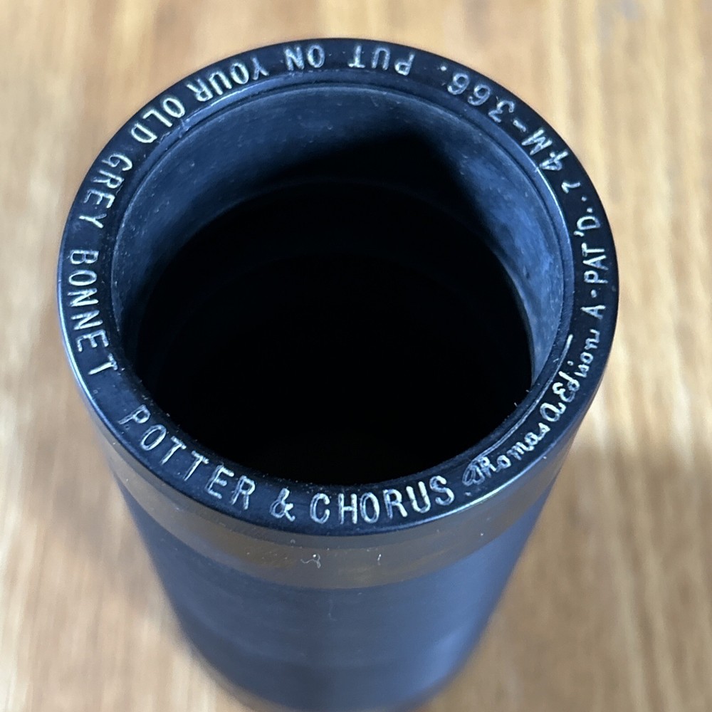 Edison Cylinder Record Put On Your Old Grey Bonnet Fred Potter 366 Untested