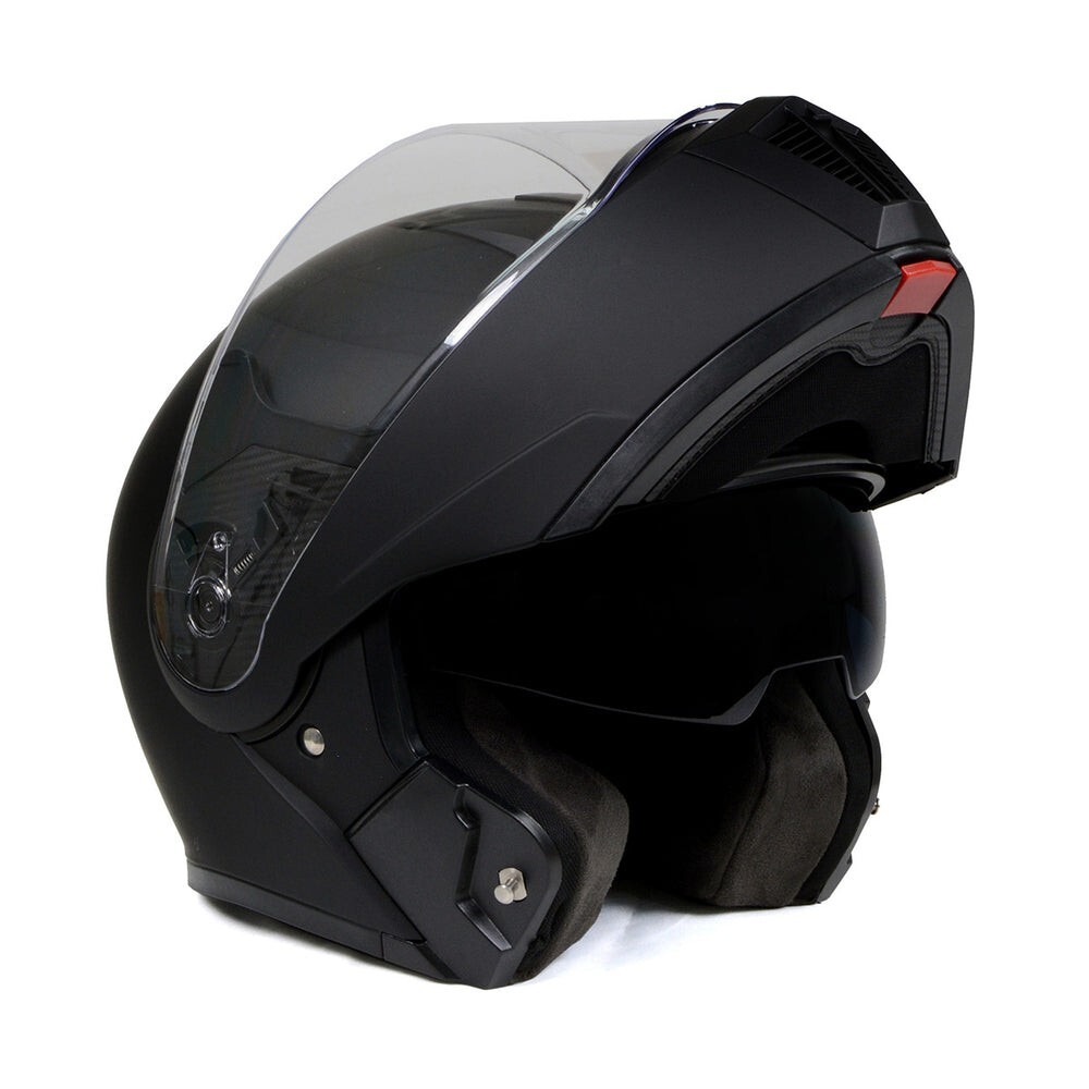 Milwaukee Helmets MPH9812DOT Menace Advanced Modular Helmet with Drop Down Visor