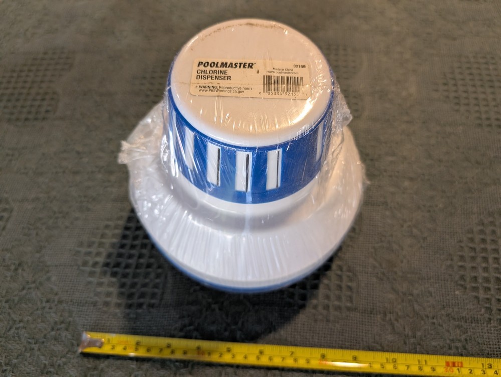 POOLMASTER Floating Swimming Pool Chlorine Dispenser Model 32155 NEW