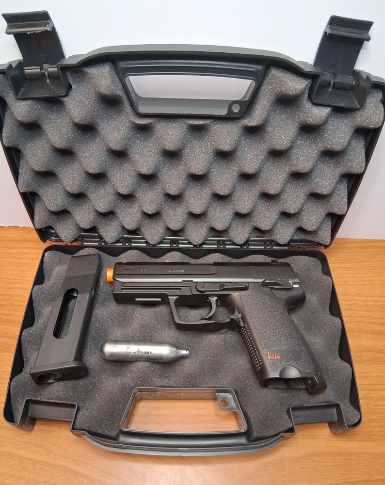 Plano Protector Series Black Pistol Case Hard Shell with Foam Padding 1403