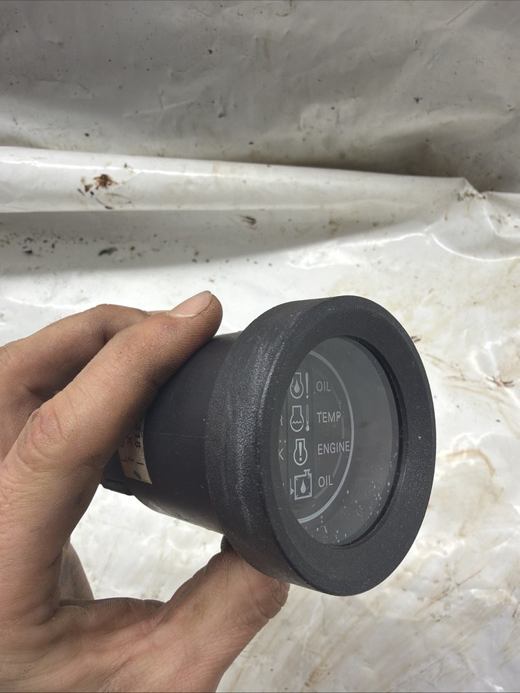 Outboard Johnson Evinrude 2" System Check Gauge Warning Tested