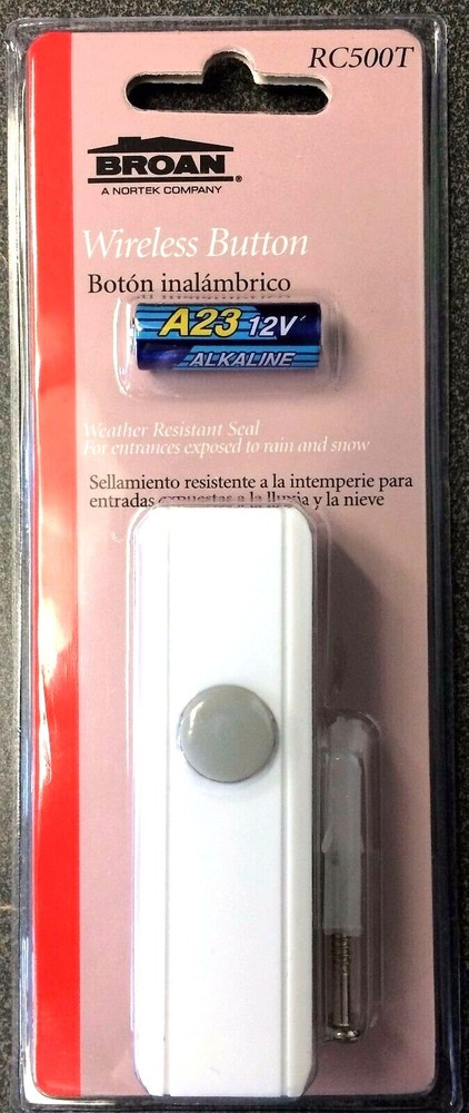 Broan RC500T Wireless Doorbell Button