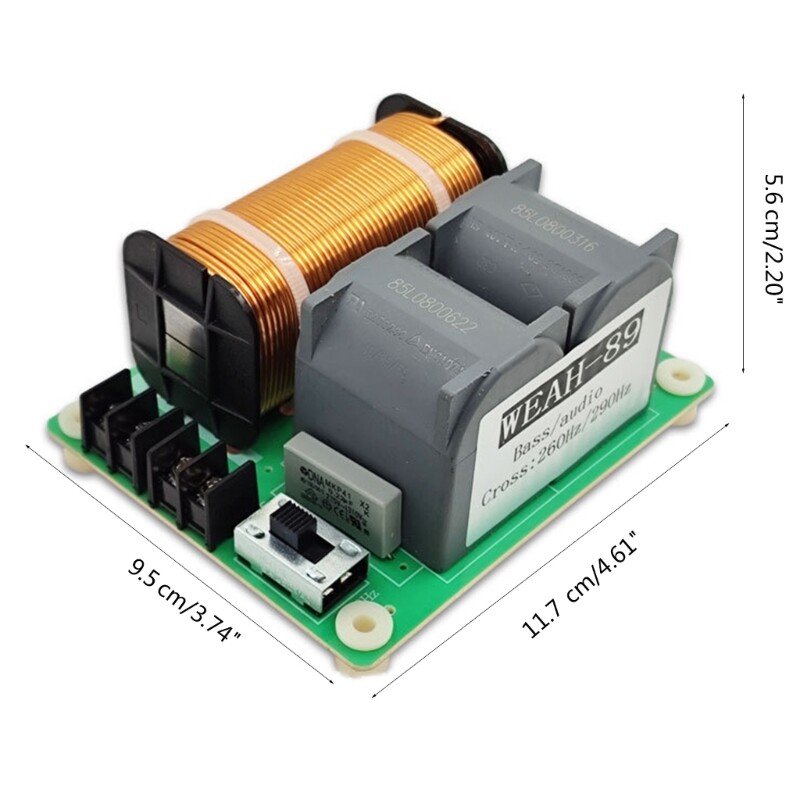 Speaker Frequency Divider Module Pure Bass Hi-Fi Crossover Filter