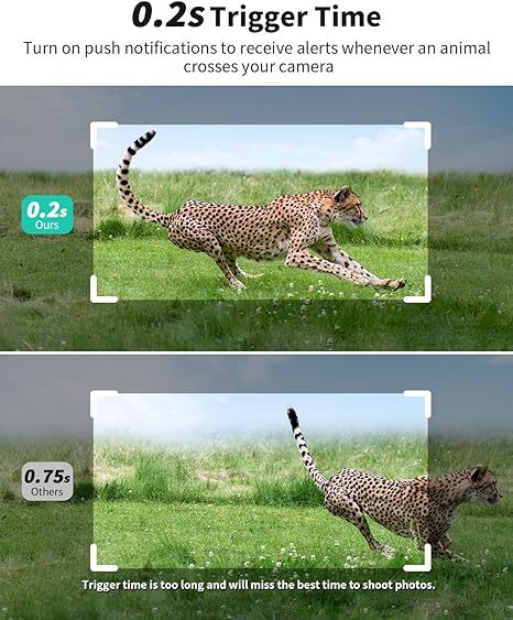 SEHMUA Wireless Trail Camera 720p Video Motion Activated - Scratch & Dent