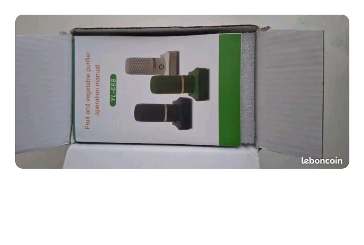 Fruit and Vegetable Cleaner Ultrasonic Wireless Purifier