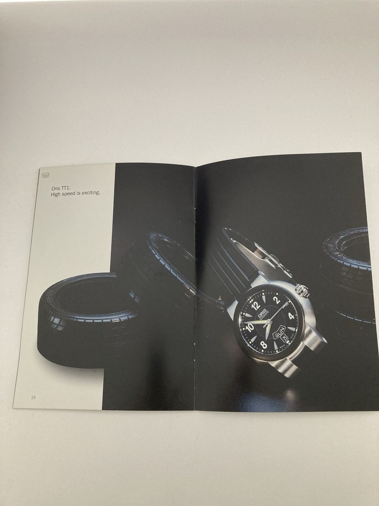 ORIS Watch Collection Brochure 2001