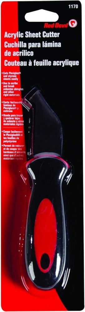 Red Devil 1170 PLEXIGLASS Scoring Tool 1 Pack,