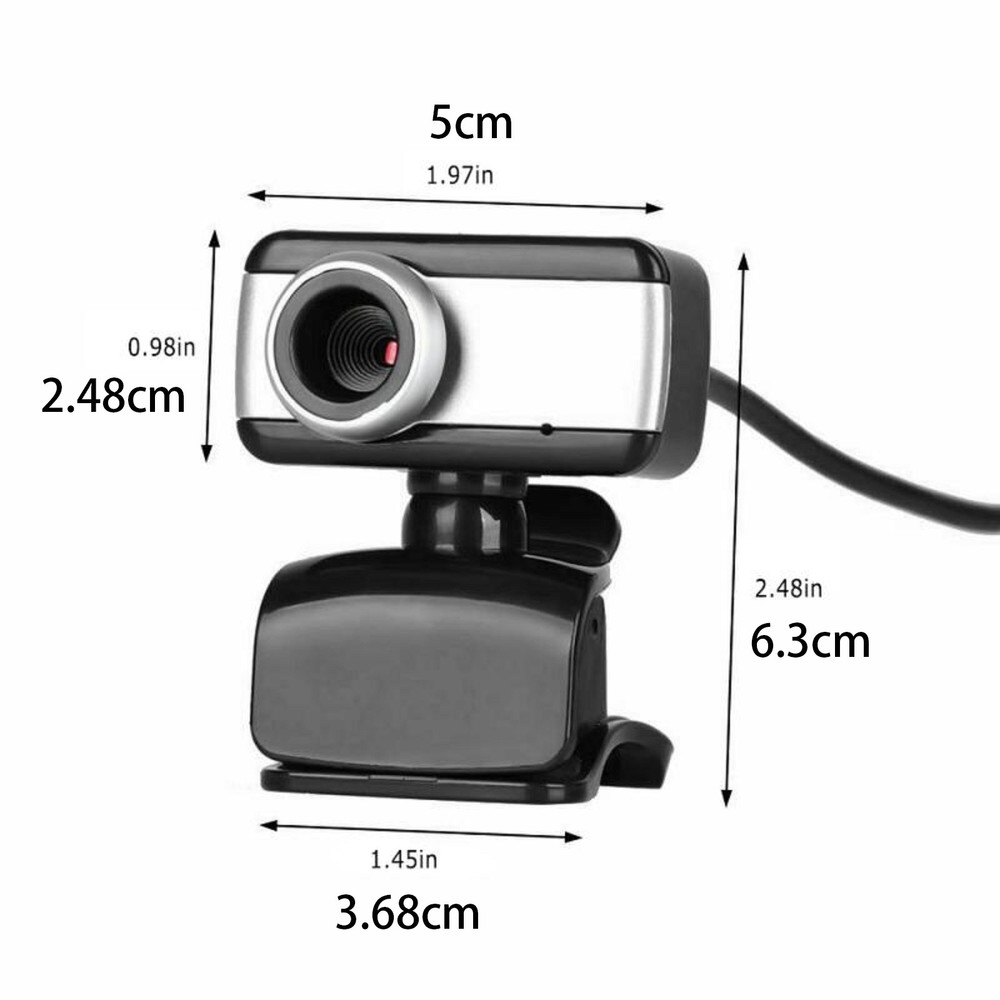 480P Resolution Webcam USB 2.0 Web Camera Built-in Microphone z