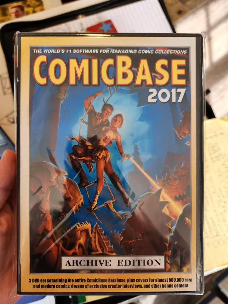 ComicBase 2017 & ComicBase 2015 6-DVD Set (Archive Edition) & (Revision 2)