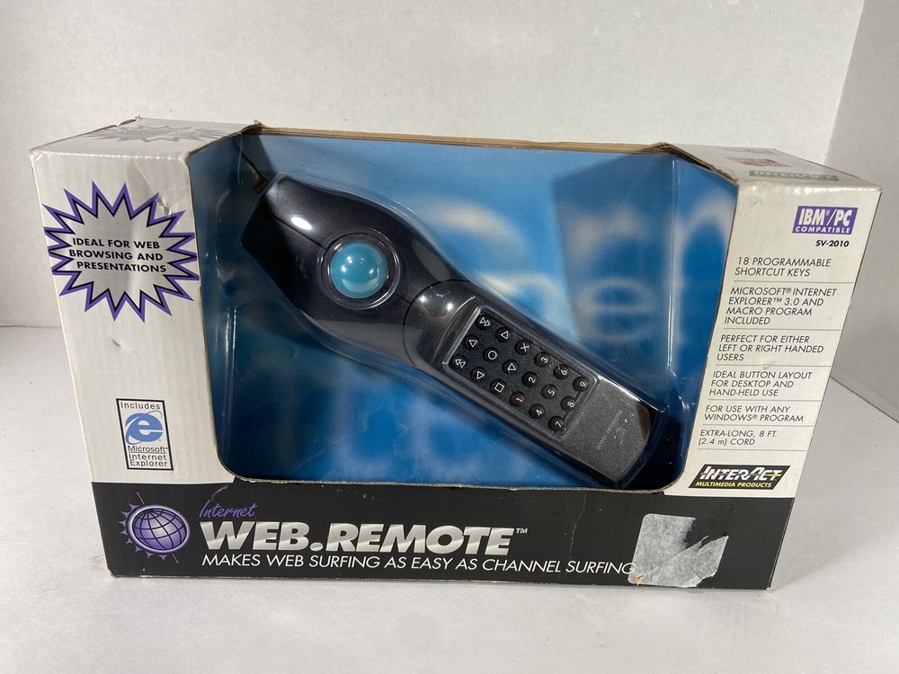 Interact Web.Remote SV-2010 Remote control IBM/PC Compatible - NEW