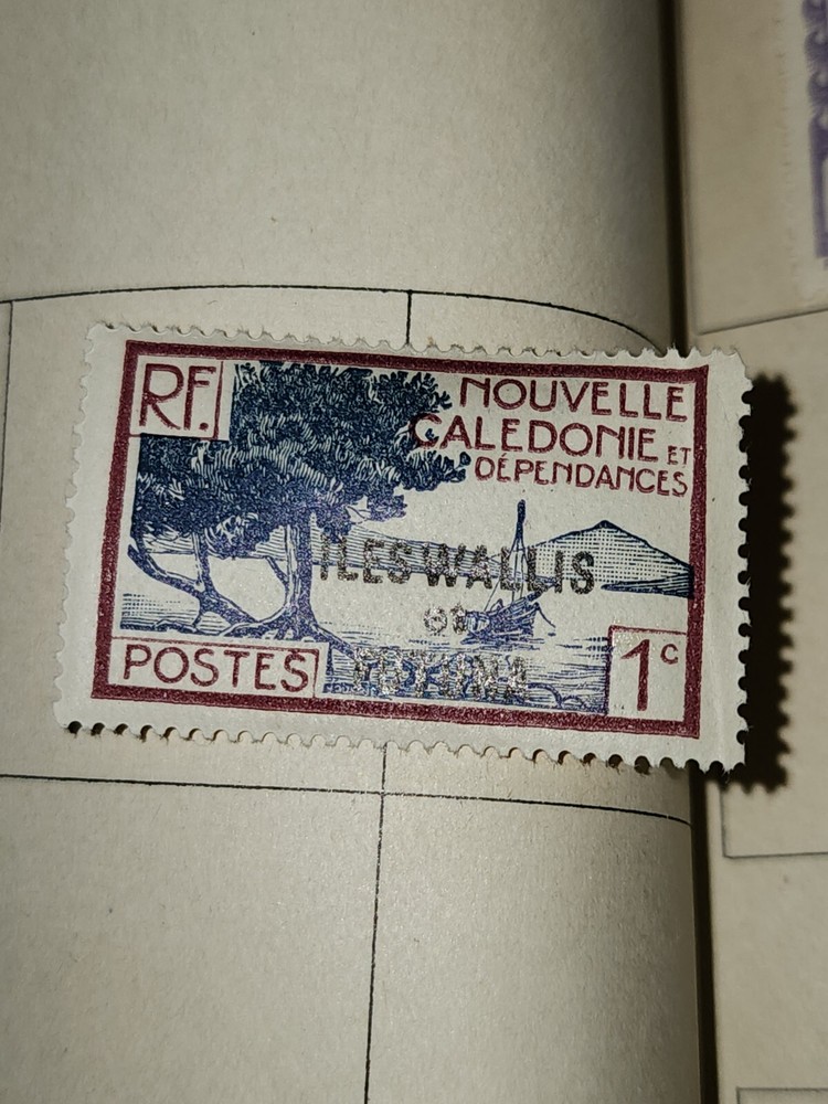 Foreign French Post 1c Stamp Used - #H239