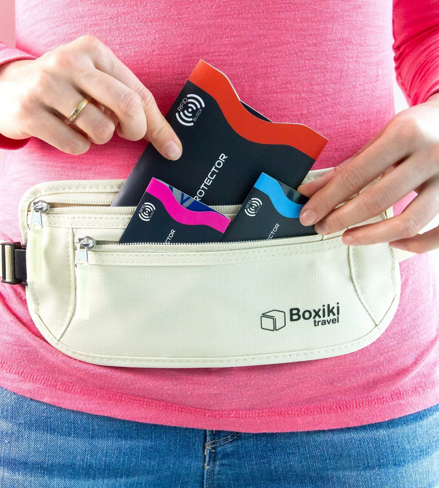 12pcs Travel RFID Blocking Sleeves,Set w/ Color Coding | RFID Blocking Envelopes