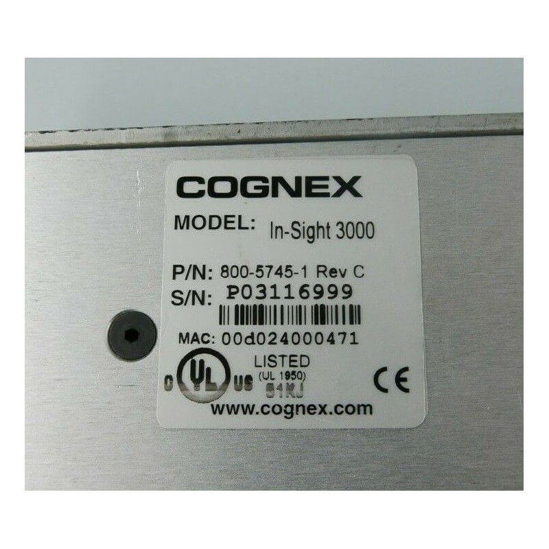 Cognex Insight 3000 Machine Vision Controller IS3000