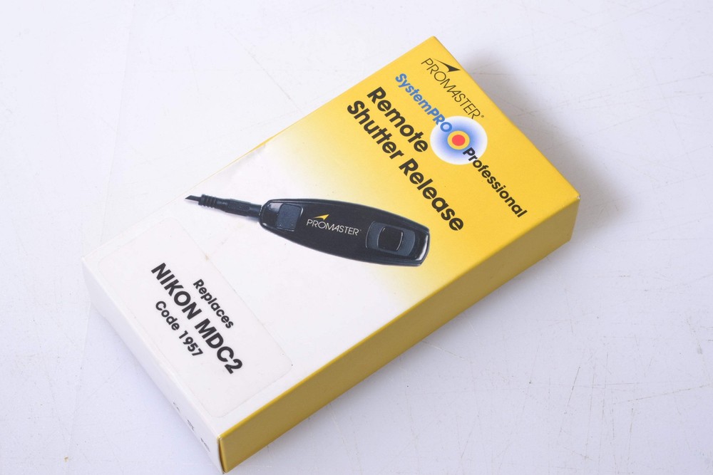 ProMaster Wired Remote Shutter Release Cable replaces Nikon MDC2, NIB