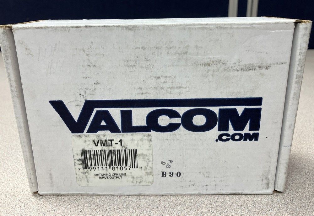 NEW Valcom VMT-1 Matching XFM Line Input/Output MatchingTransformer