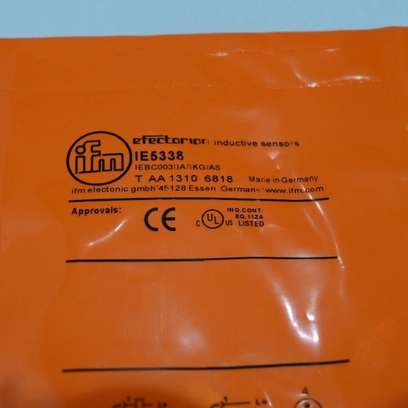1PC IFM IE5338 IEBC003BASKG/AS Proximity Inductive Sensor 3mm 10-30VDC US Stock