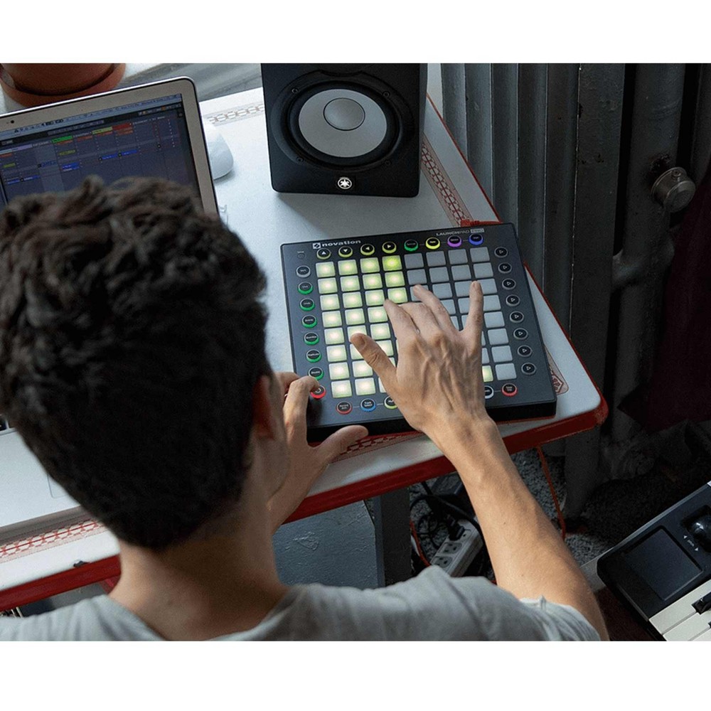Novation Launchpad Pro 64-Pad USB MIDI Ableton Controller + Headphones