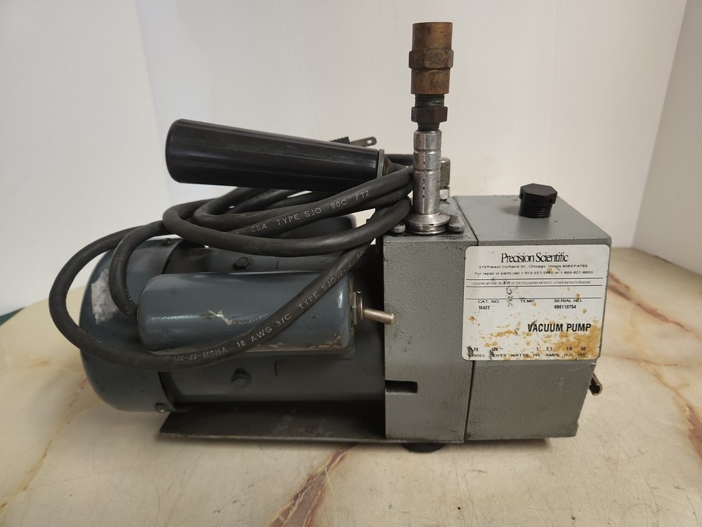 PRECISION SCIENTIFIC 10422 VACUUM PUMP - TESTED/WORKING