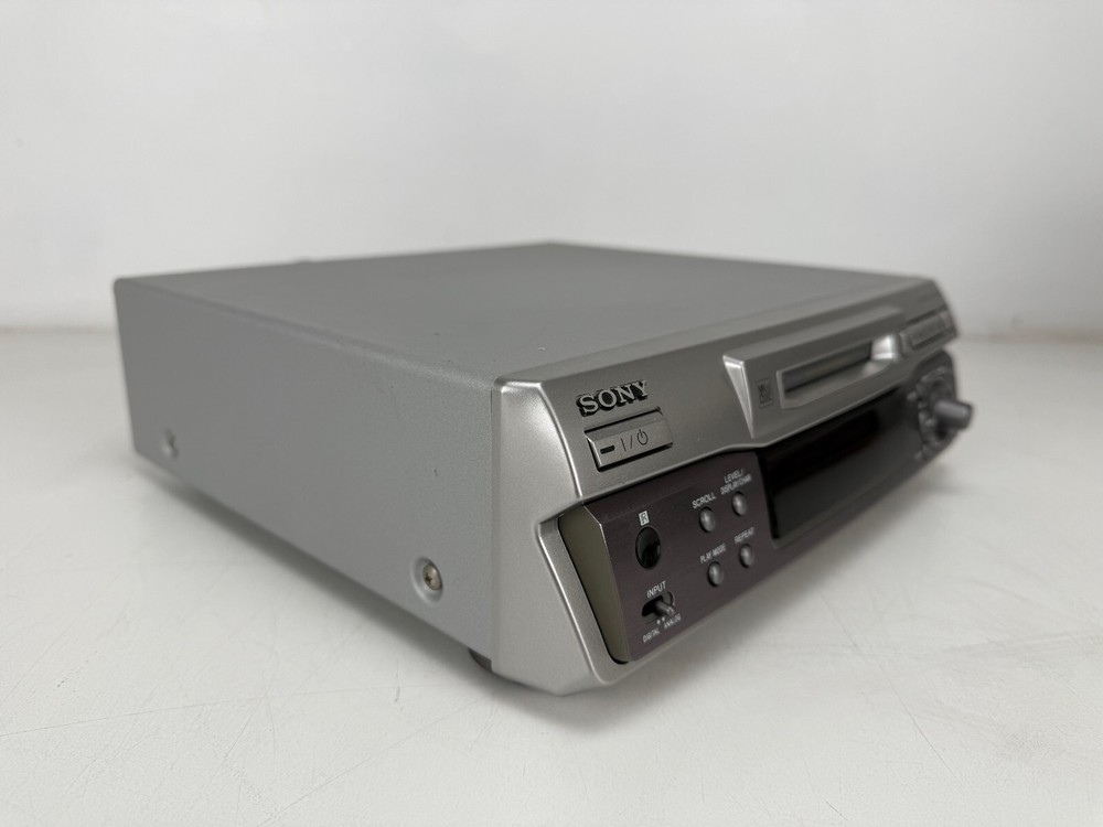 Sony MDS-S40 Mini Disc Deck With Original Box - Remote Control - Manuals