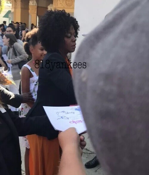 Viola Davis Signed Movie Clapboard With Proof Widows The Help