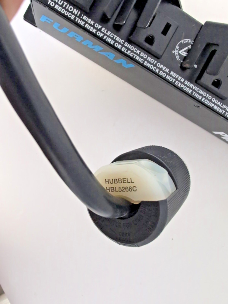 Furman Pluglock Rackmount 5 Outlet Locking AC Adapter