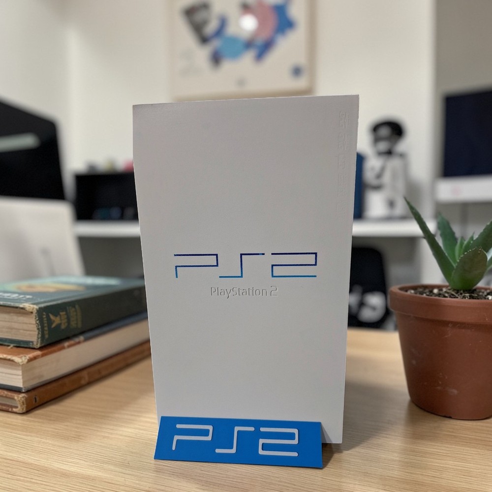 PS2 Fat Console Stand Vertical Base Compatible Sony PlayStation 2 Display Dock