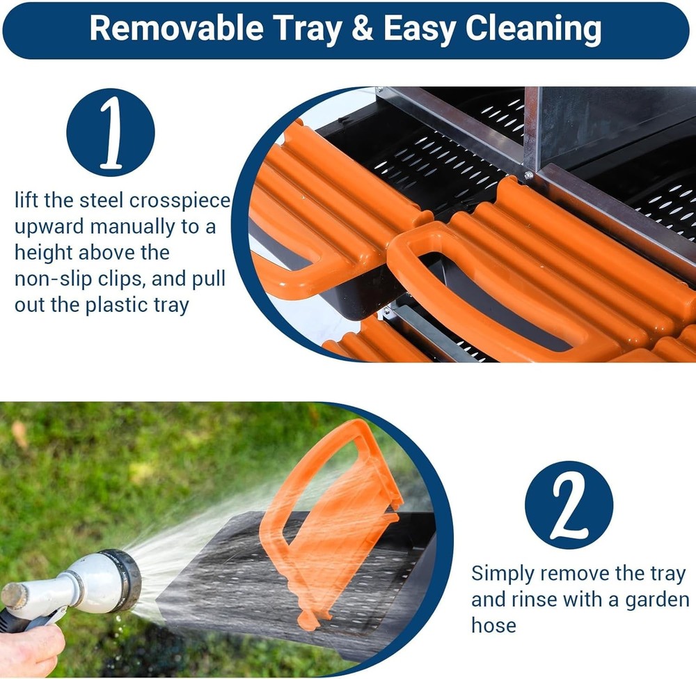 8 Compartments Chicken Nesting Box with Bracket 2 Layer Hens Eggs Laying Boxes