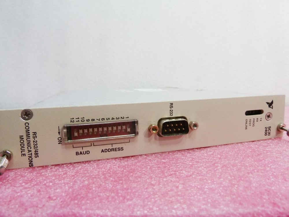 National Instruments NI SCXI-2400 RS-232/485 Communications Module