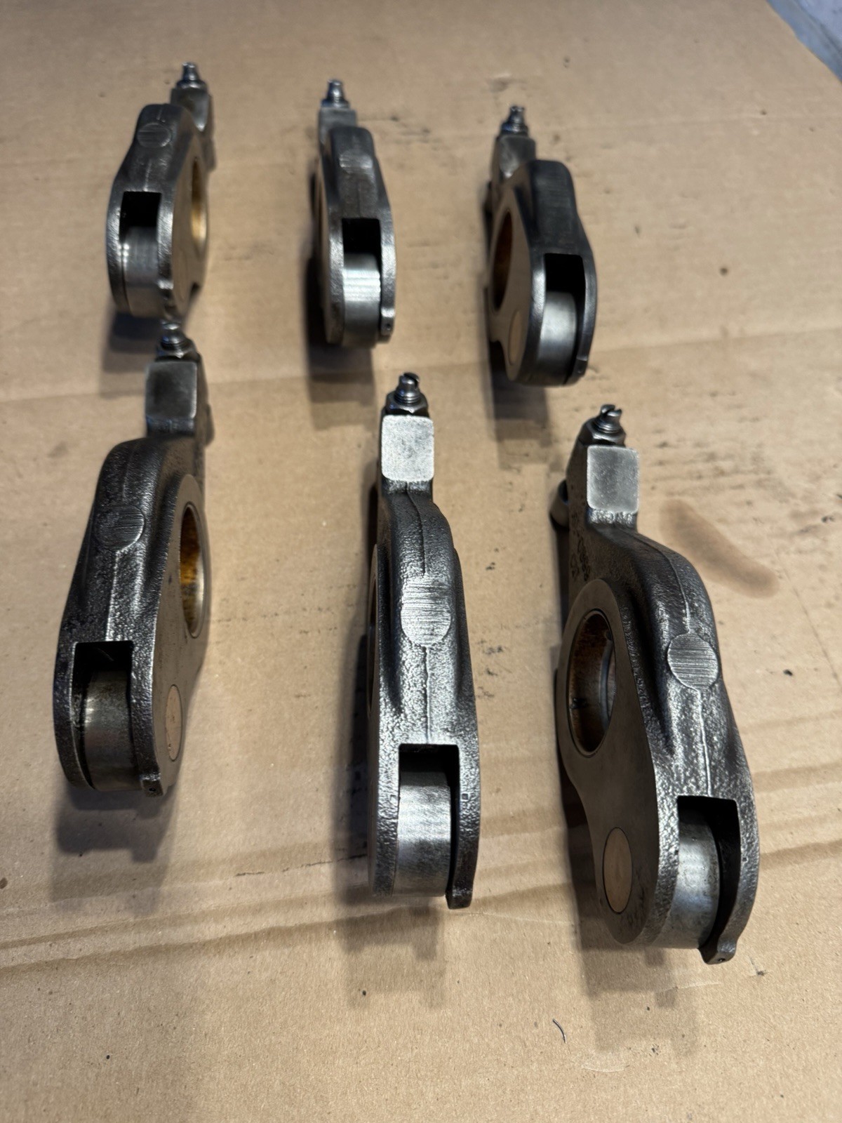 Set of 6 Caterpillar C15 Engine Valvetrain Rocker arm 6I0899 OEM 1085896