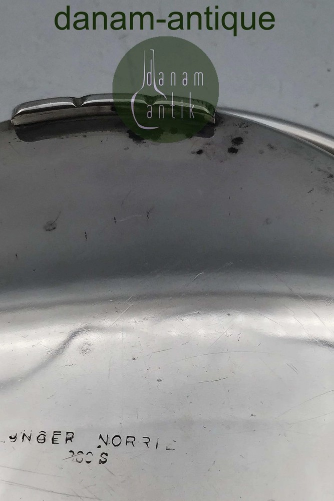 Inger Norrie Silver Bottle Coaster