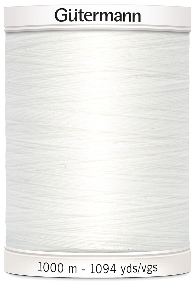 Gutermann Sew-All Thread 1,094yd, Nu White