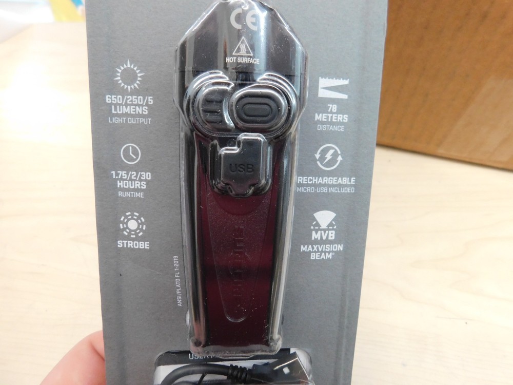 SureFire Stiletto Multi-Output Rechargeable Pocket LED Flashlight (PLR-A) (S133)