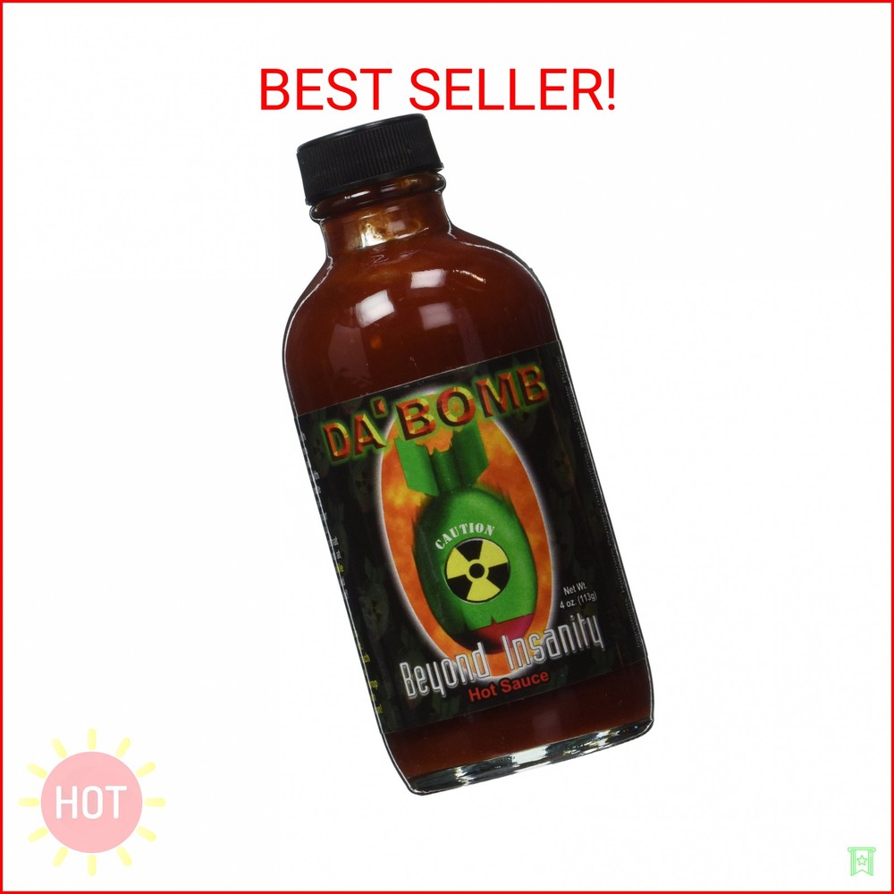 Da Bomb Beyond Insanity Hot Sauce, Bottle