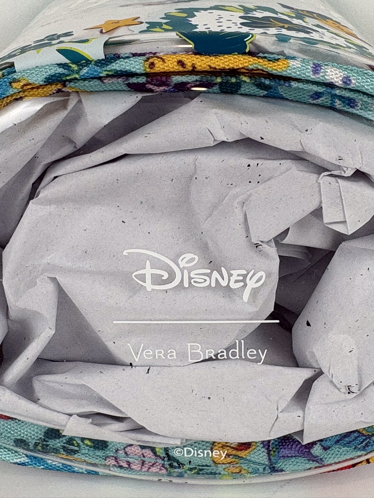 Vera Bradley Disney Ariel Floral Little Mermaid Lotion Bag