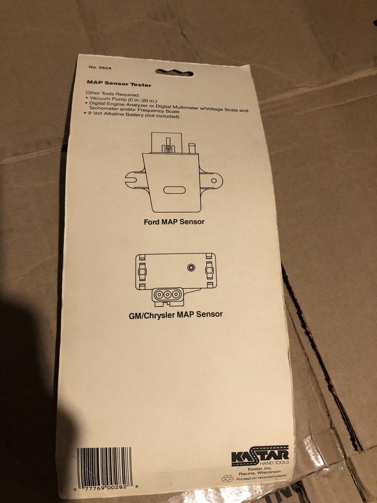 MAP Manifold Pressure Absolute Sensor Tester KaStar Tools 282A For Gm Ford