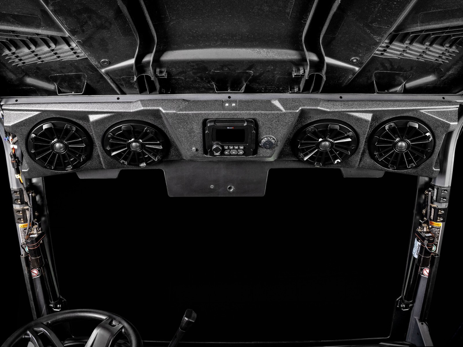 SuperATV MB Quart 320-Watt Stage 4 Tuned Speaker for Can-Am Defender/See Fitment