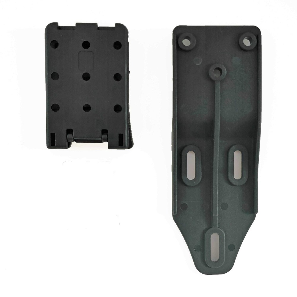 Universal Offset Belt Drop Adapter for Competition/Tactical Holsters black