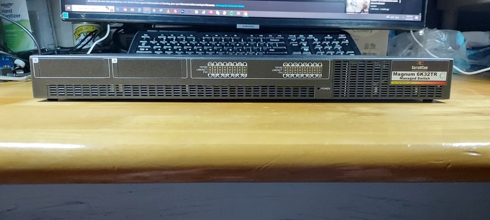 Magnum 6K32TR Managed Ethernet Switch
