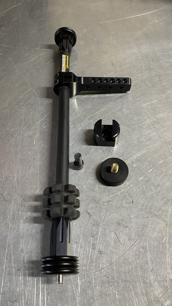 Bee Stinger Microhex Complete System Archery Stabilizer Black 12 inch