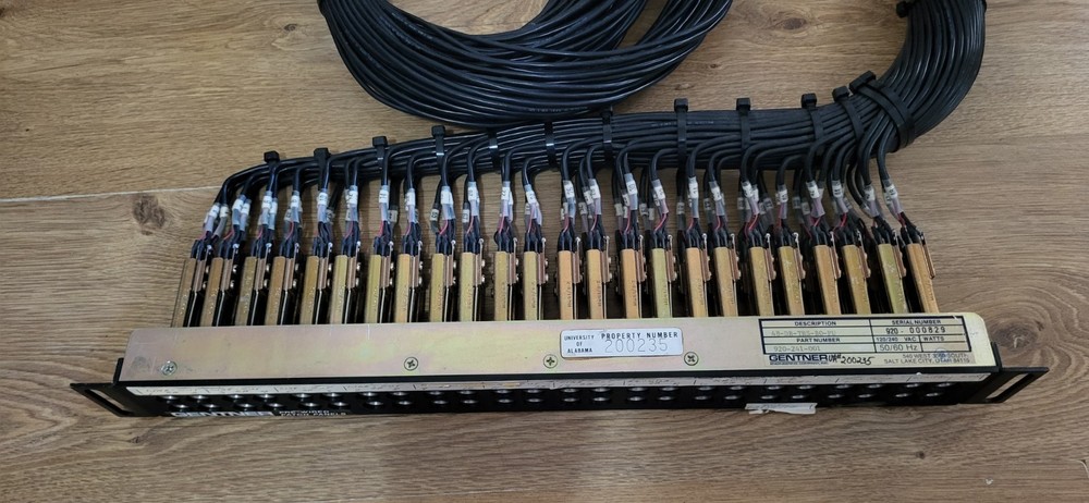 Gentner pre-wired patch panel 920-241-001 with the cables attached (2 available)